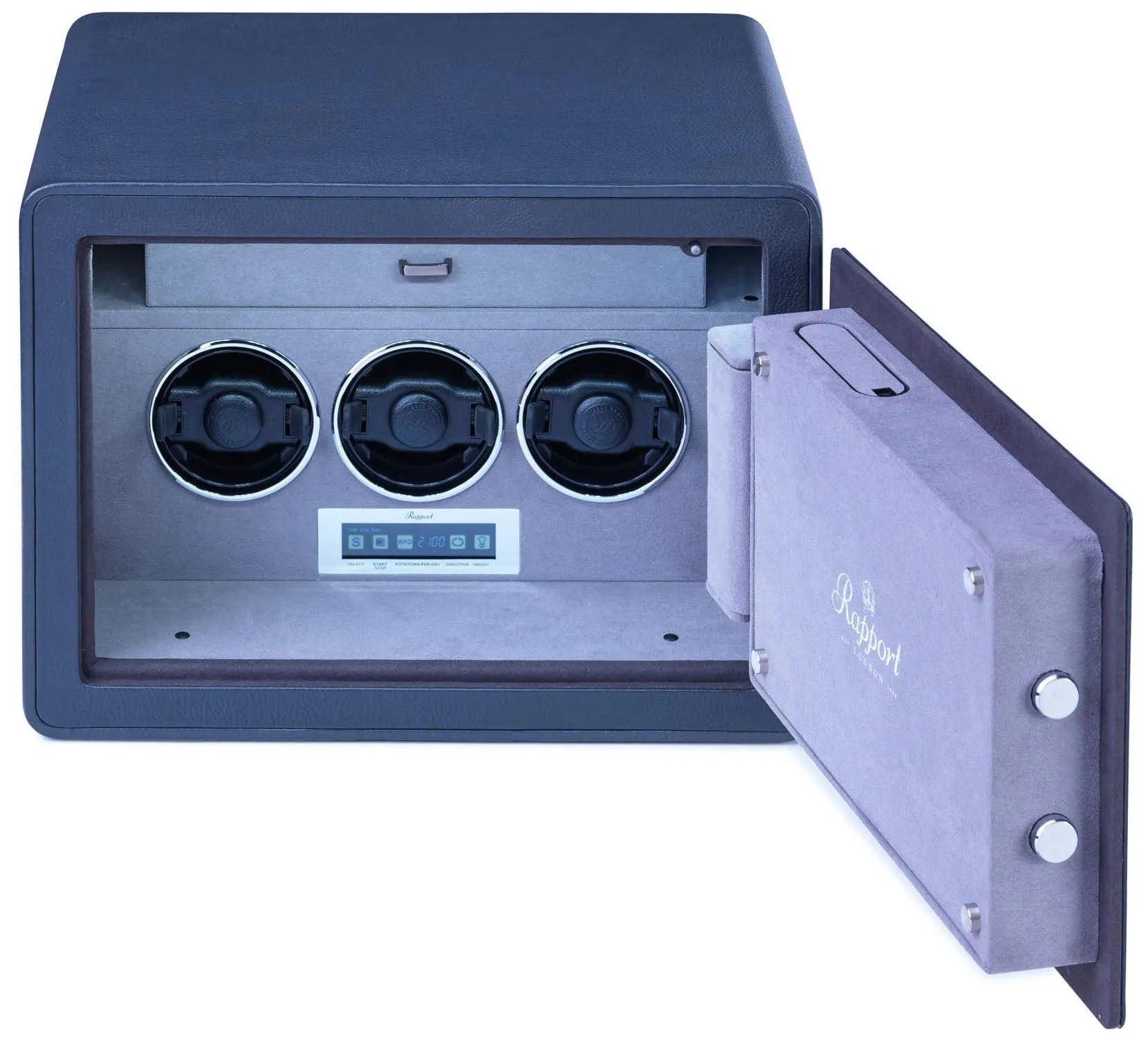 Rapport Watch Winder Savoy 3 Grey sold by C.W. Sellors