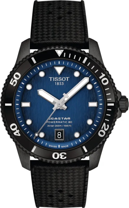 Tissot Seastar 1000 Powermatic 80 40mm Watch made by Tissot