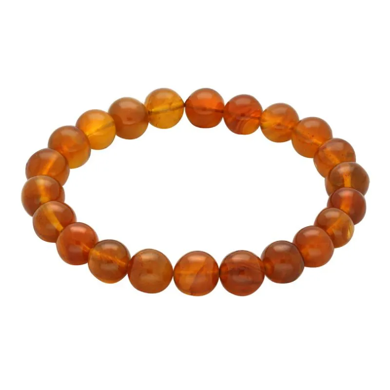 Amber Beaded Stretch Bracelet sold by C.W. Sellors