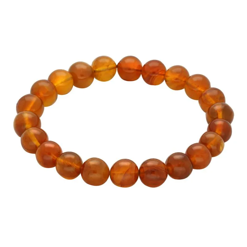 Amber Beaded Stretch Bracelet sold by C.W. Sellors