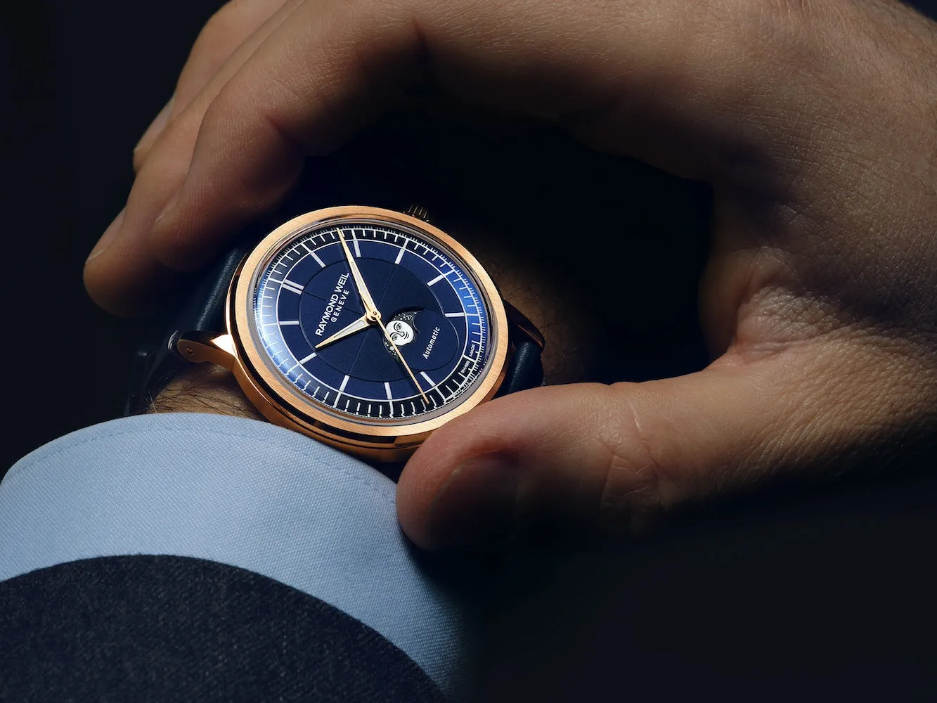 Raymond Weil Millesime Moon Phase 39.5mm Watch sold by C.W. Sellors product image thumbnail 5