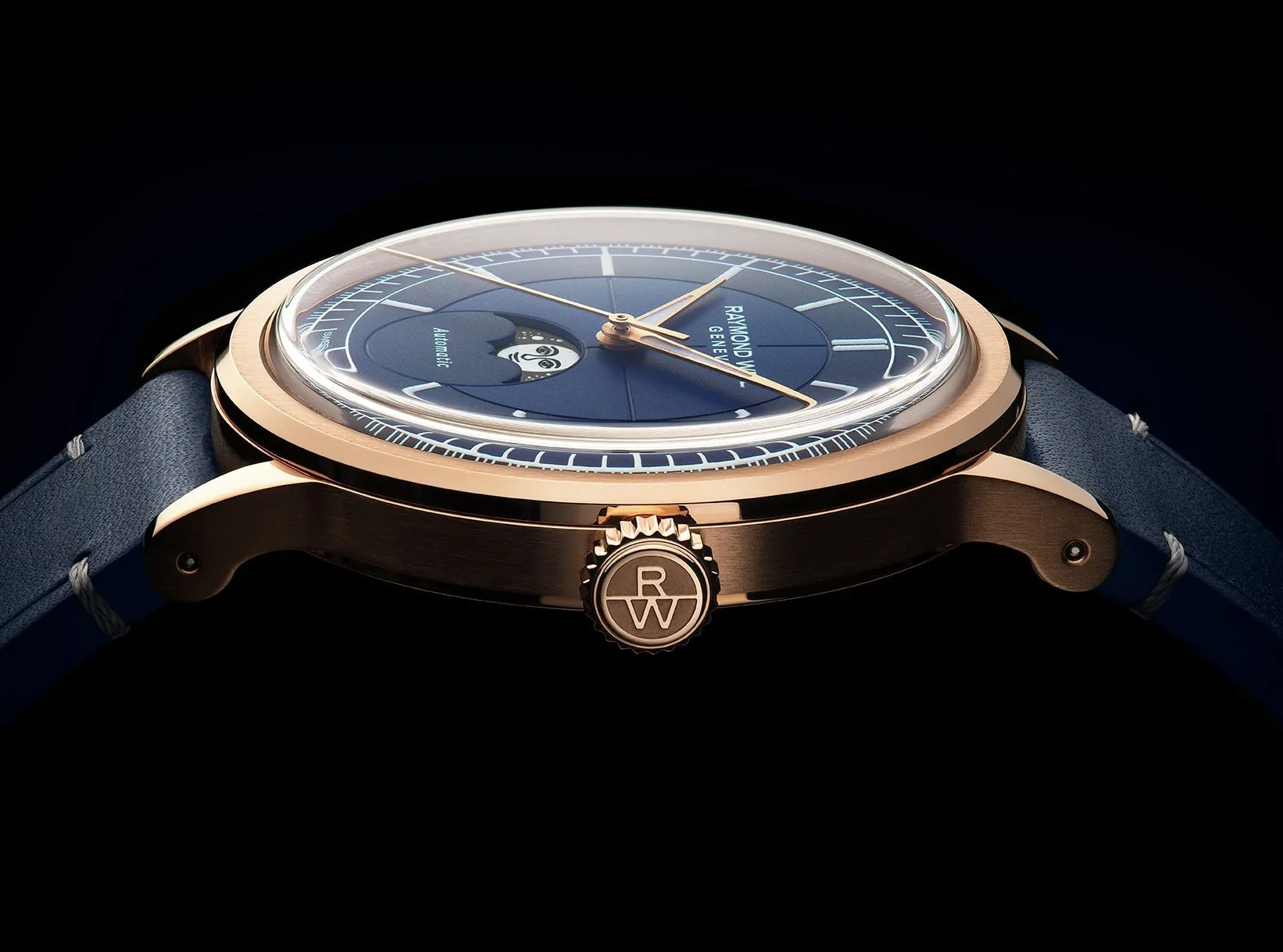 Raymond Weil Millesime Moon Phase 39.5mm Watch sold by C.W. Sellors product image thumbnail 3