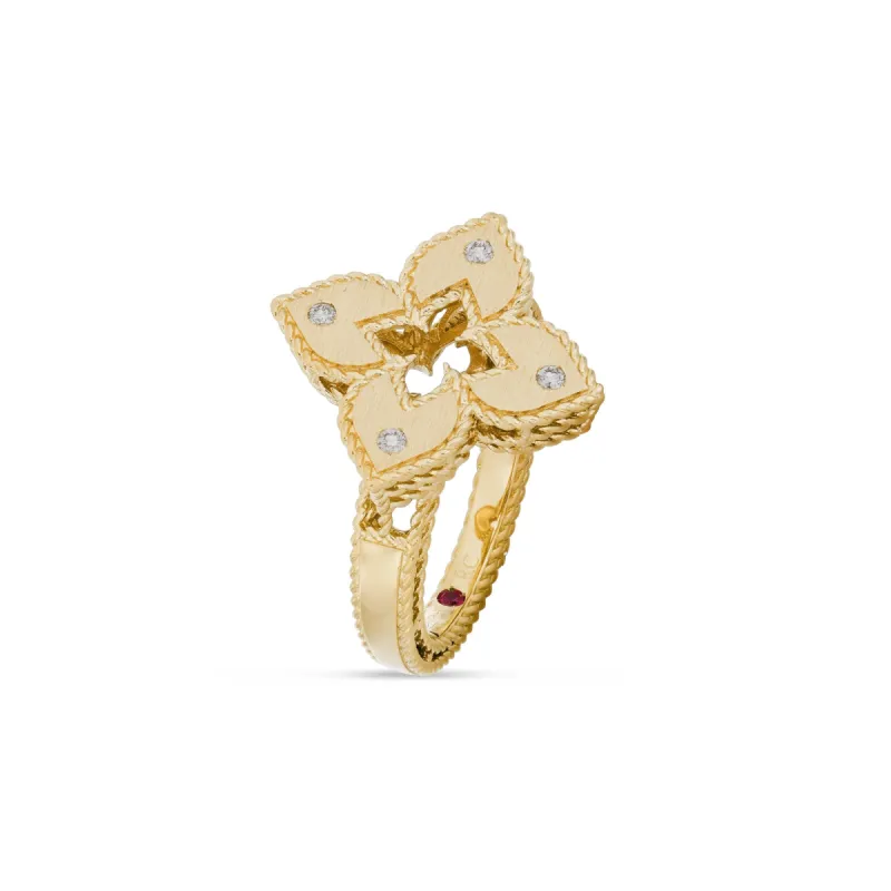 Roberto Coin Venetian Princess 18ct Yellow Gold Diamond Ring sold by C.W. Sellors