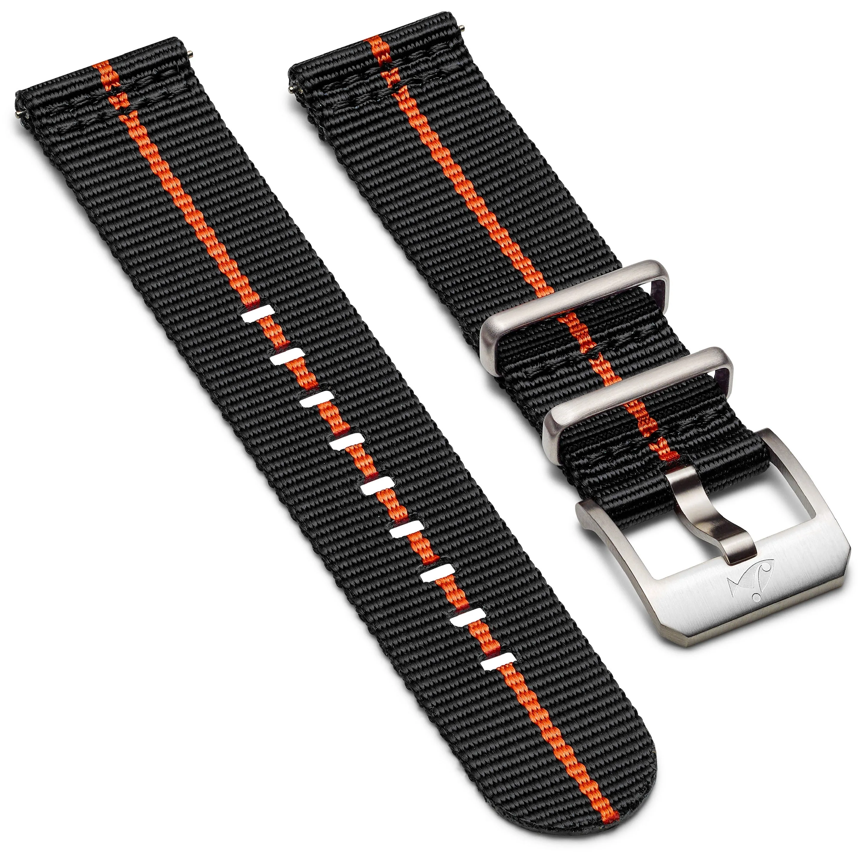 Doxa Strap Nato SUB 600 T Black Orange sold by C.W. Sellors