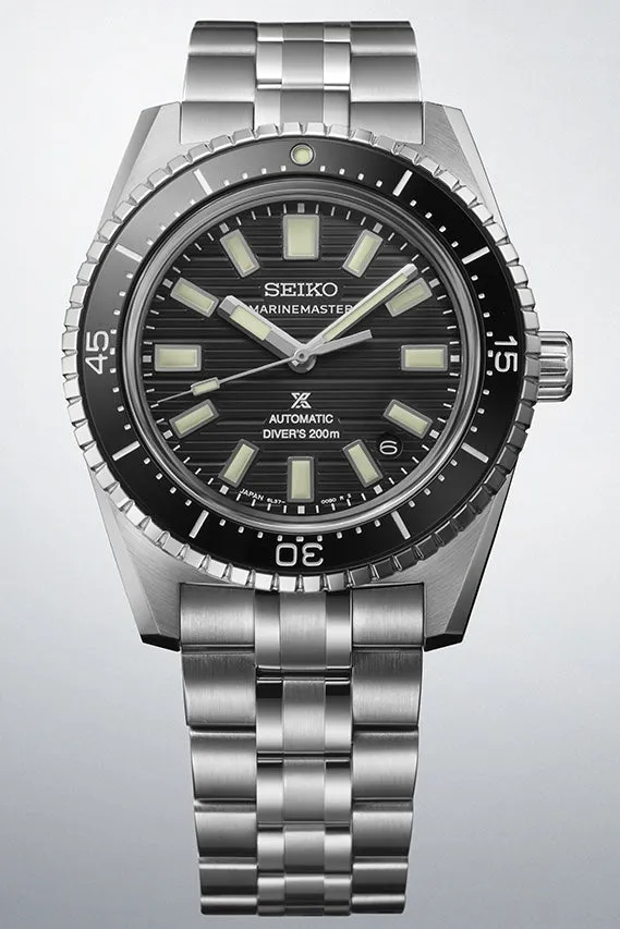 Seiko Prospex Black Dark Water Marinemaster 1965 Reinterpretation Diver Watch sold by C.W. Sellors product image thumbnail 4