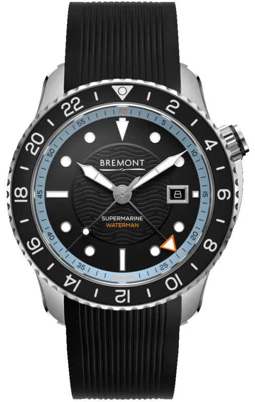 Bremont Waterman Apex II GMT Rubber Limited Edition sold by C.W. Sellors