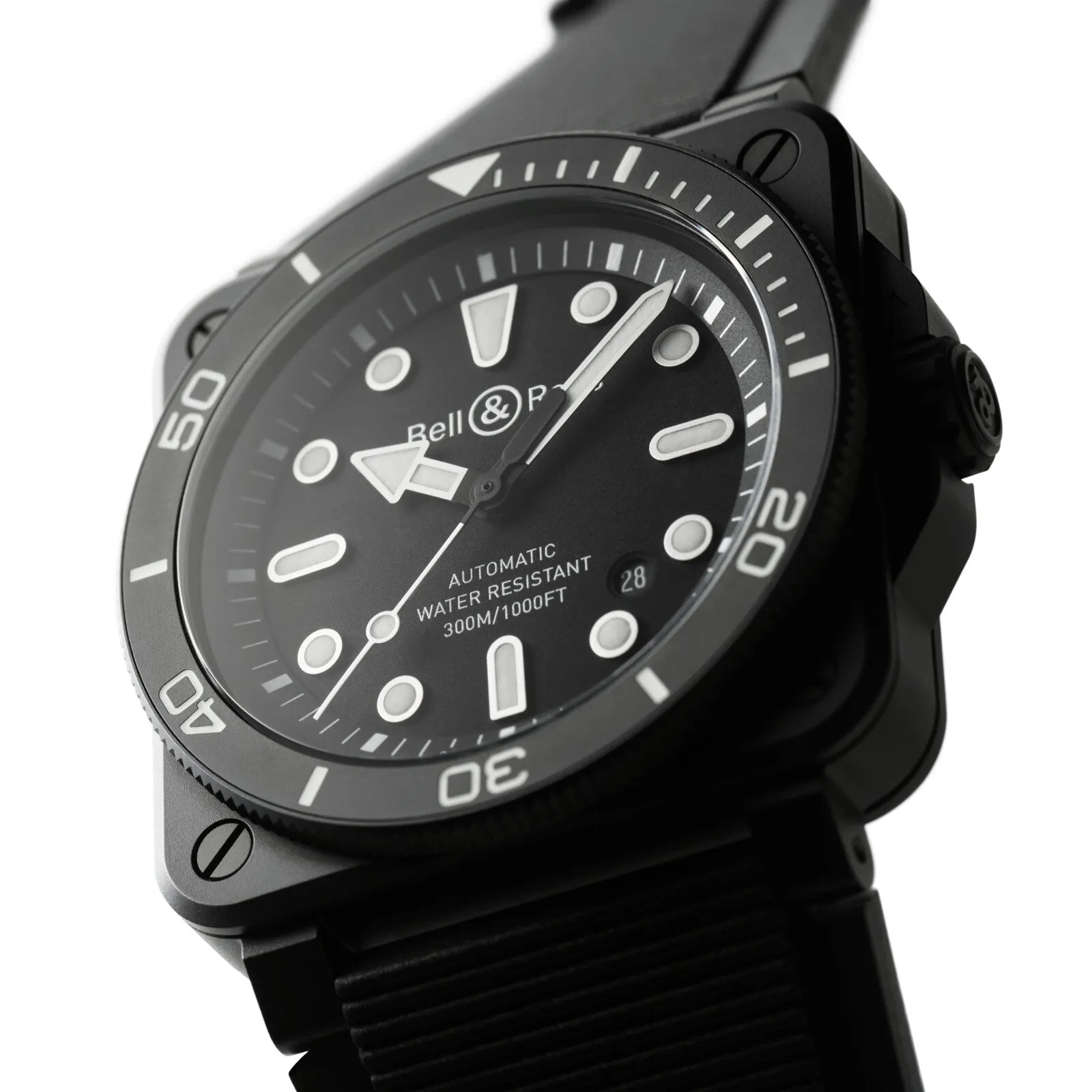 Bell & Ross BR 03 Diver Black Matt Watch sold by C.W. Sellors product image thumbnail 3