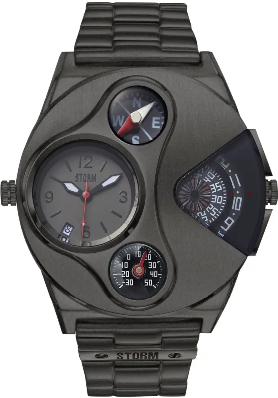 Storm V2 Navigator IP Matt Grey Watch made by Storm