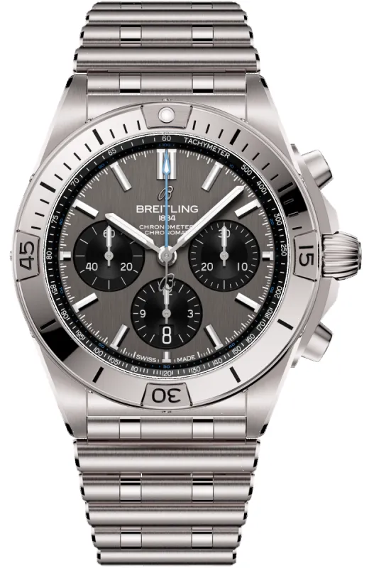 Breitling Chronomat Titanium B01 42 Bracelet Watch sold by C.W. Sellors