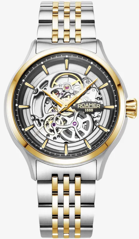 Roamer Competence Skeleton IV Watch made by C.W. Sellors