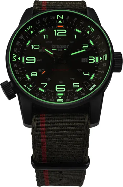 Traser H3 P68 Pathfinder Automatic Green Watch sold by C.W. Sellors product image thumbnail 2