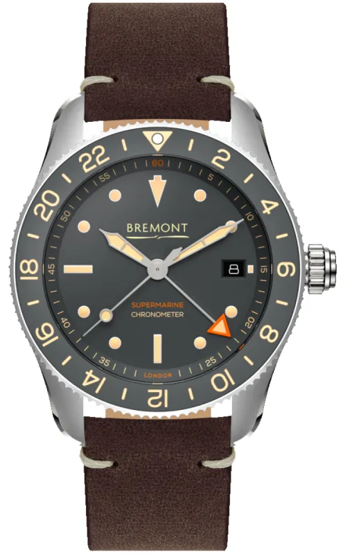 Bremont Supermarine S302 GMT Ocean Leather Limited Edition D sold by C.W. Sellors