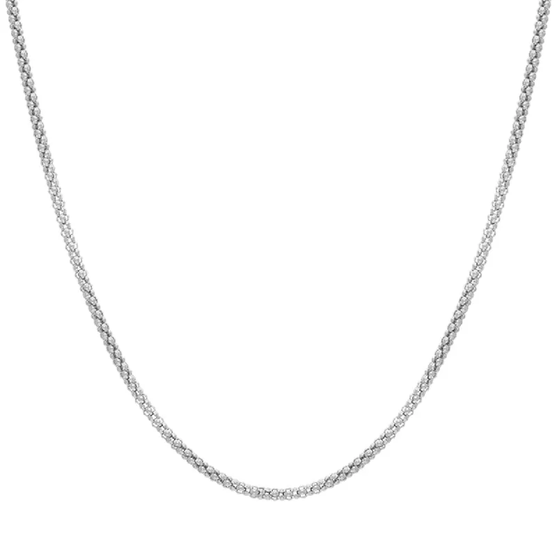 Sterling Silver 18 Inch Tube Chain With Extender sold by C.W. Sellors