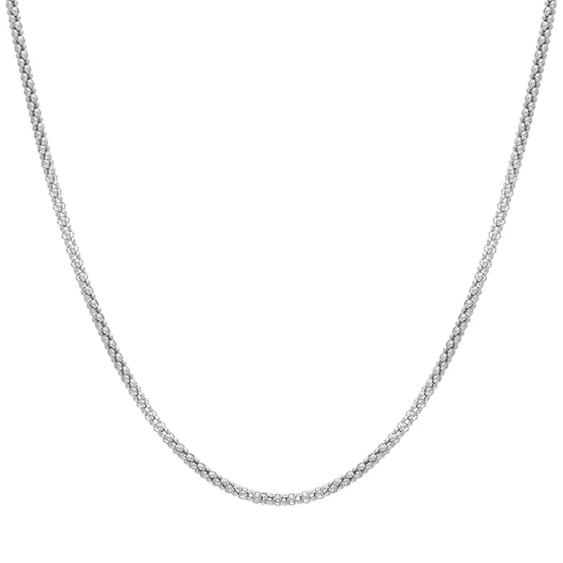 Sterling Silver 18 Inch Tube Chain With Extender sold by C.W. Sellors