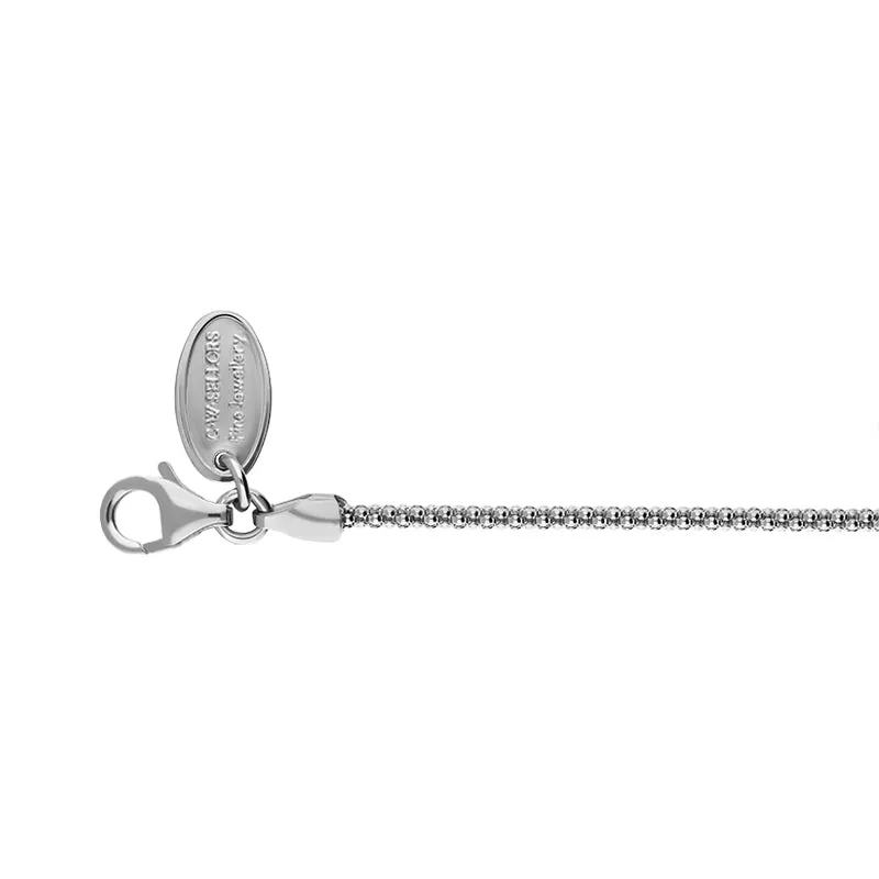 Sterling Silver 18 Inch Tube Chain With Extender sold by C.W. Sellors product image thumbnail 2