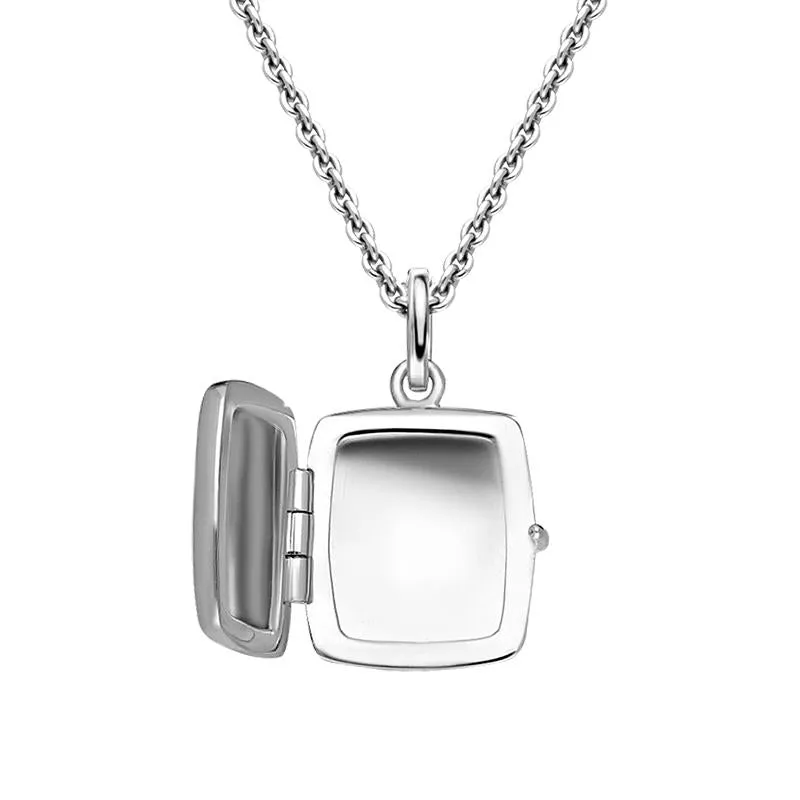 Sterling Silver Rectangle Keepsake Locket sold by C.W. Sellors product image thumbnail 3