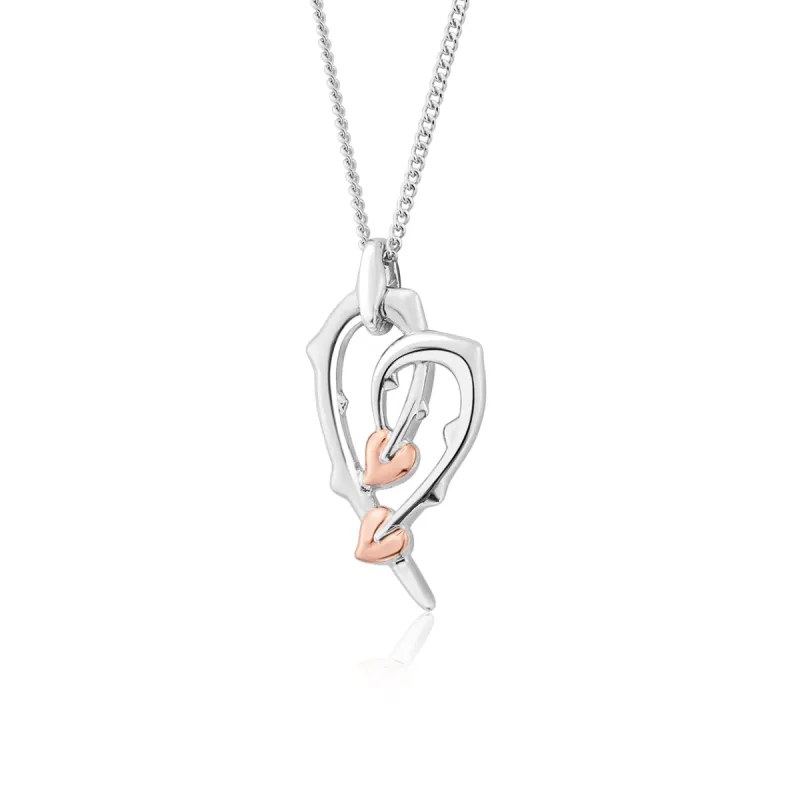 Clogau Julian Macdonald Betrayal Sterling Silver Pendant Necklace D sold by C.W. Sellors