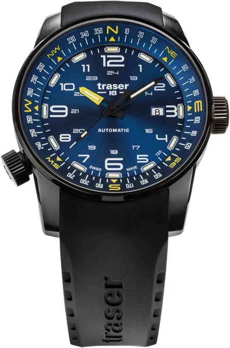 Traser H3 P68 Pathfinder Automatic Blue Watch sold by C.W. Sellors