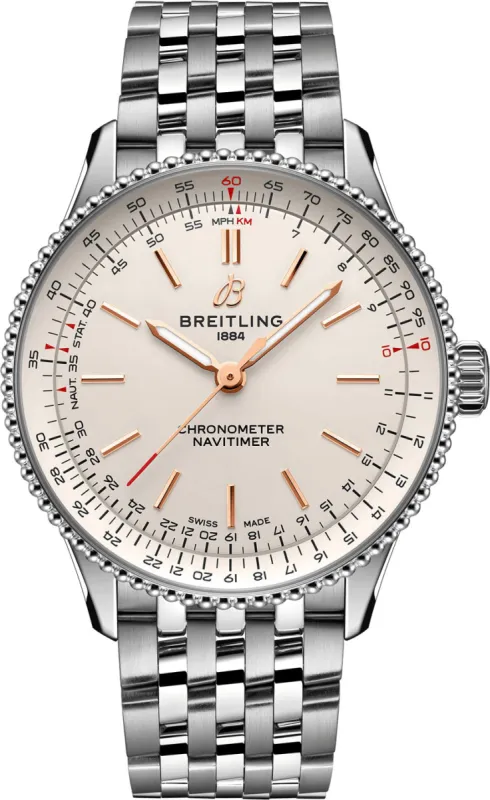 Breitling Navitimer 36 Automatic Bracelet Watch sold by C.W. Sellors