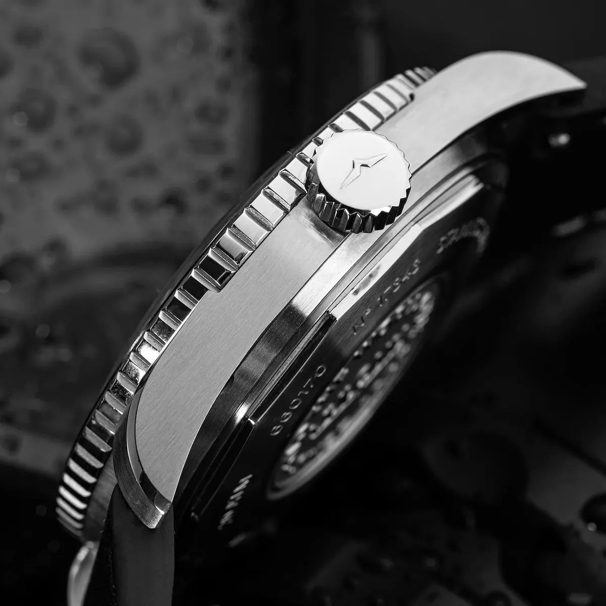 Vulcain Skindiver Nautique Black Khaki Brown Lum Watch sold by C.W. Sellors product image thumbnail 3