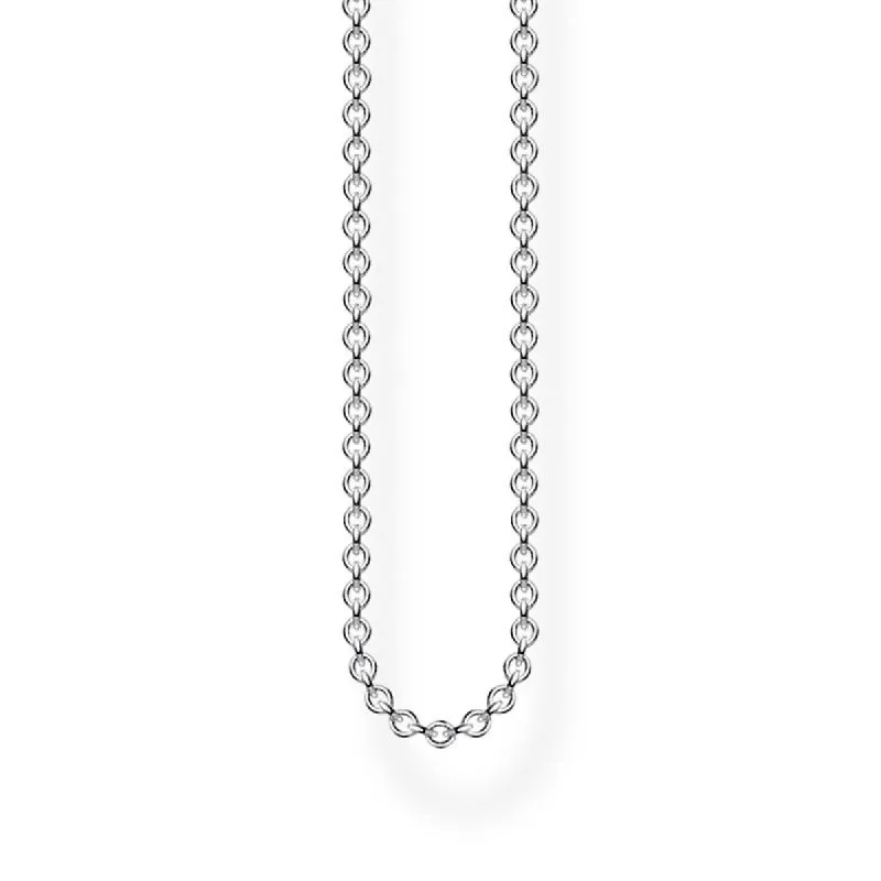 Thomas Sabo Venezia Oxidised Silver Round Chain sold by C.W. Sellors