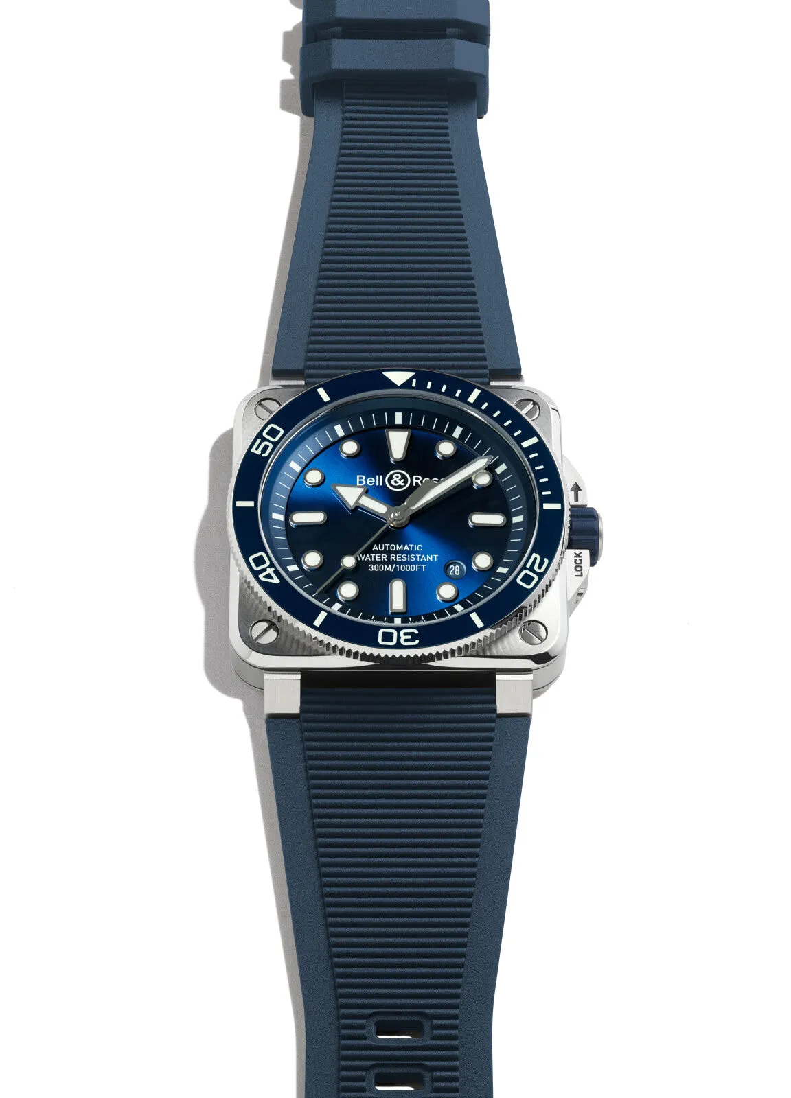 Bell & Ross BR 03 Diver Blue Steel Watch sold by C.W. Sellors product image thumbnail 3
