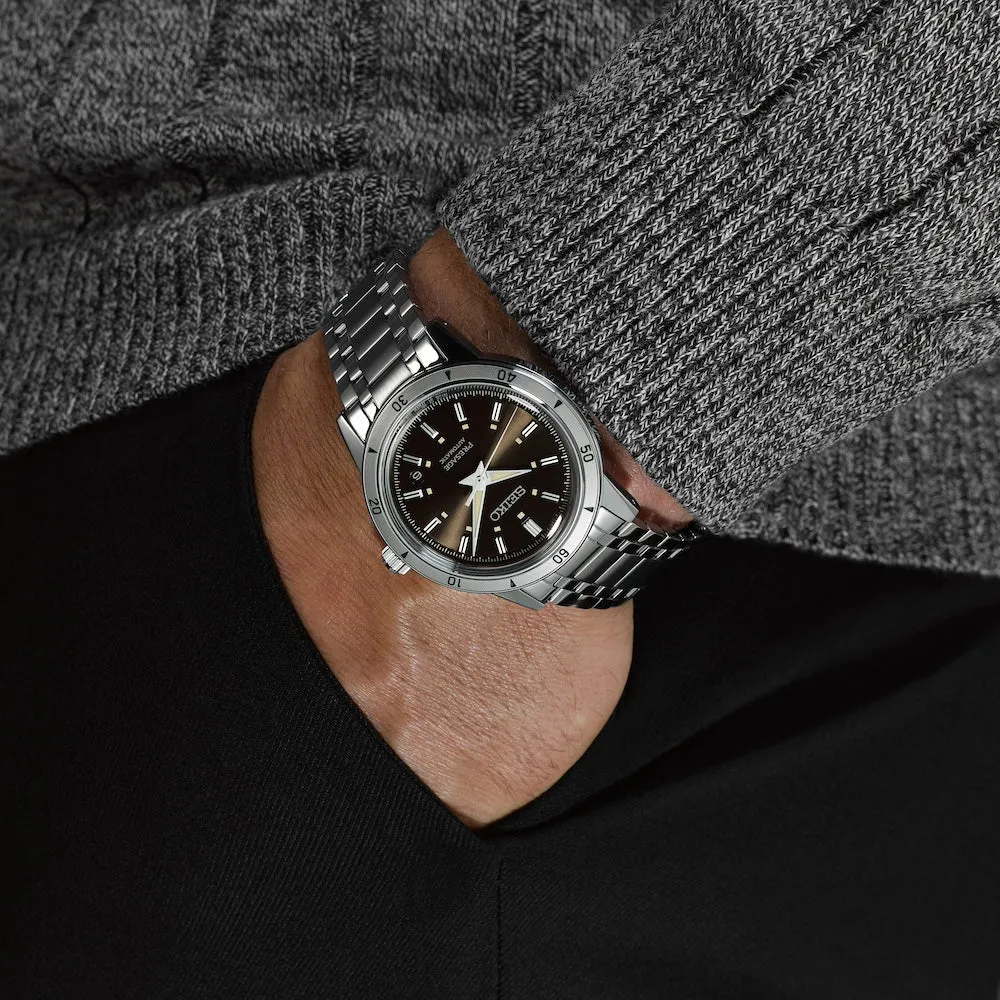 Seiko Presage Presage Style 60s Elegant Yet Rugged Brown sold by C.W. Sellors product image thumbnail 5
