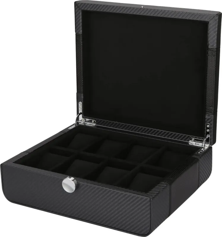 Benson Watch Case Black Series LWB.8 Carbon Fibre made by C.W. Sellors