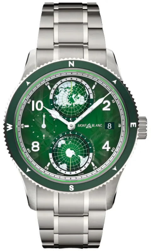 Montblanc 1858 Geosphere 0 Oxygen Watch sold by C.W. Sellors