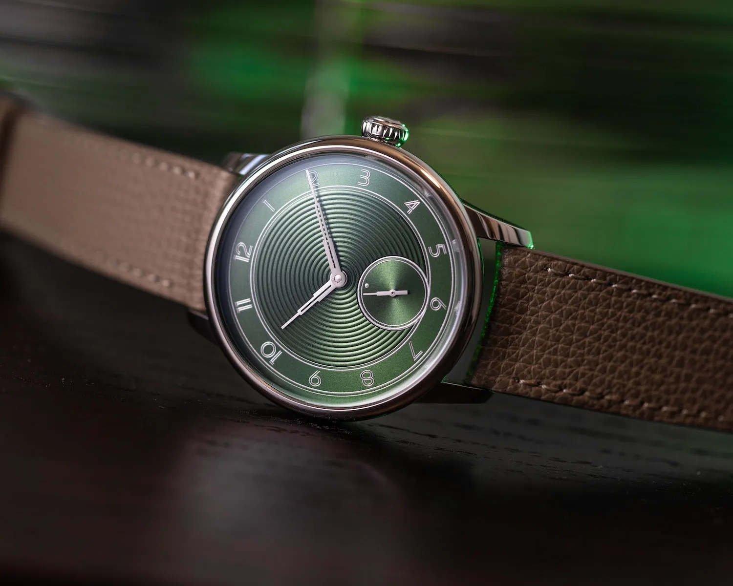 Louis Erard Louis Erard x The Horophile La Petite Seconde Metropolis Green Watch sold by C.W. Sellors product image thumbnail 5