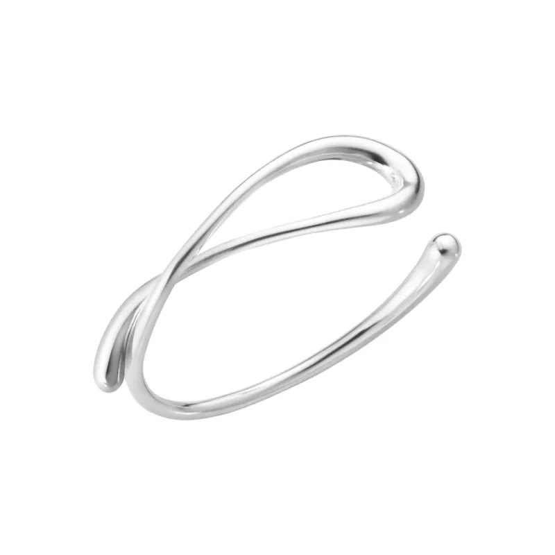 Georg Jensen Mercy Sterling Silver Twist Bangle made by Georg Jensen