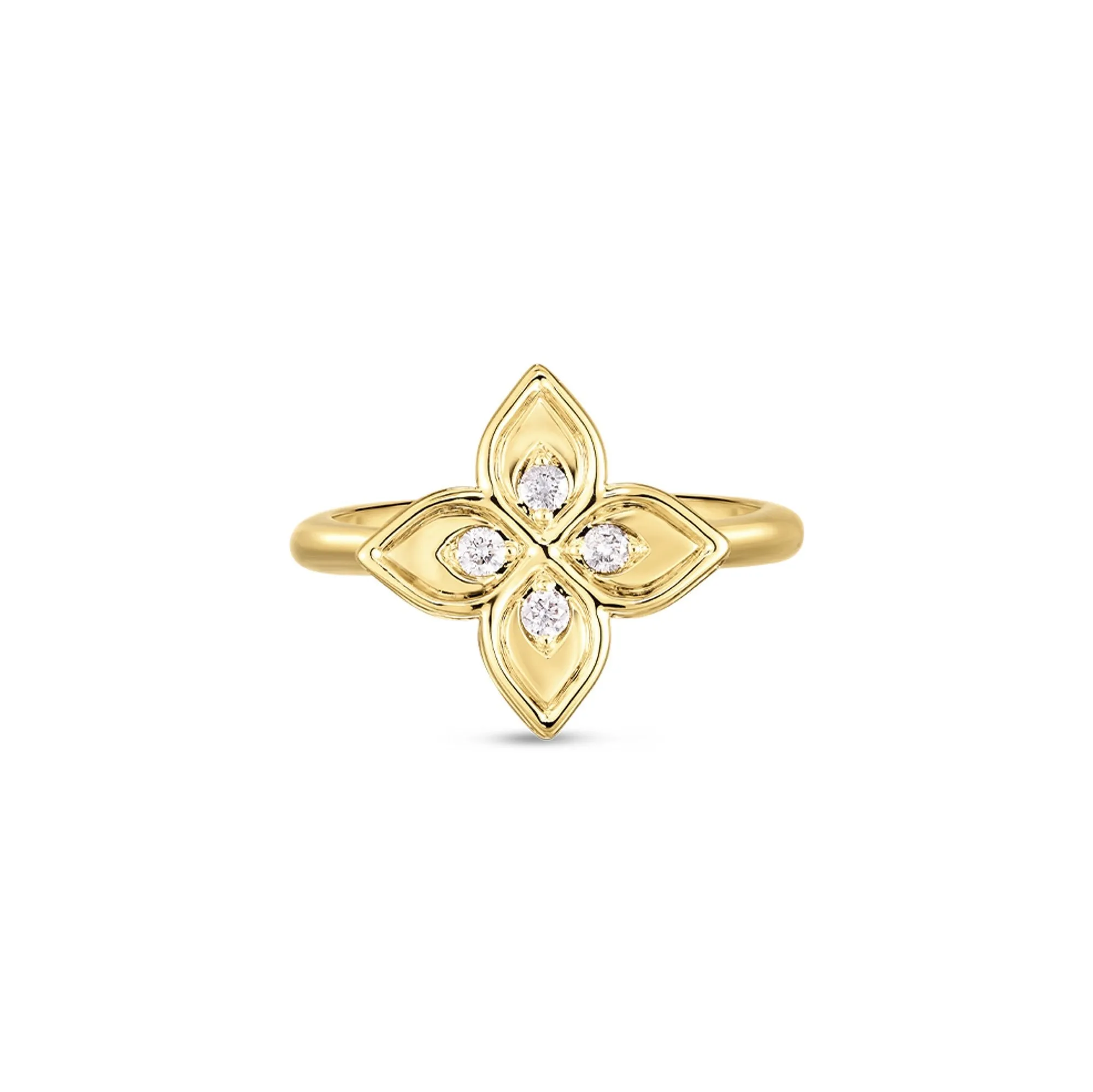 Roberto Coin Princess 18ct Yellow Gold Diamond Ring D sold by C.W. Sellors product image thumbnail 2