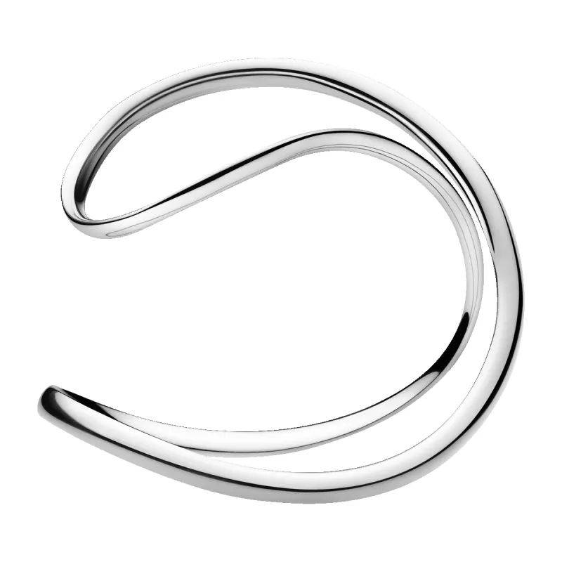 Georg Jensen Infinity Sterling Silver Bangle made by Georg Jensen