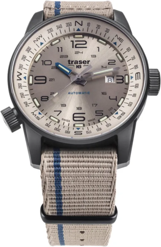 Traser H3 P68 Pathfinder Automatic Beige Watch made by C.W. Sellors