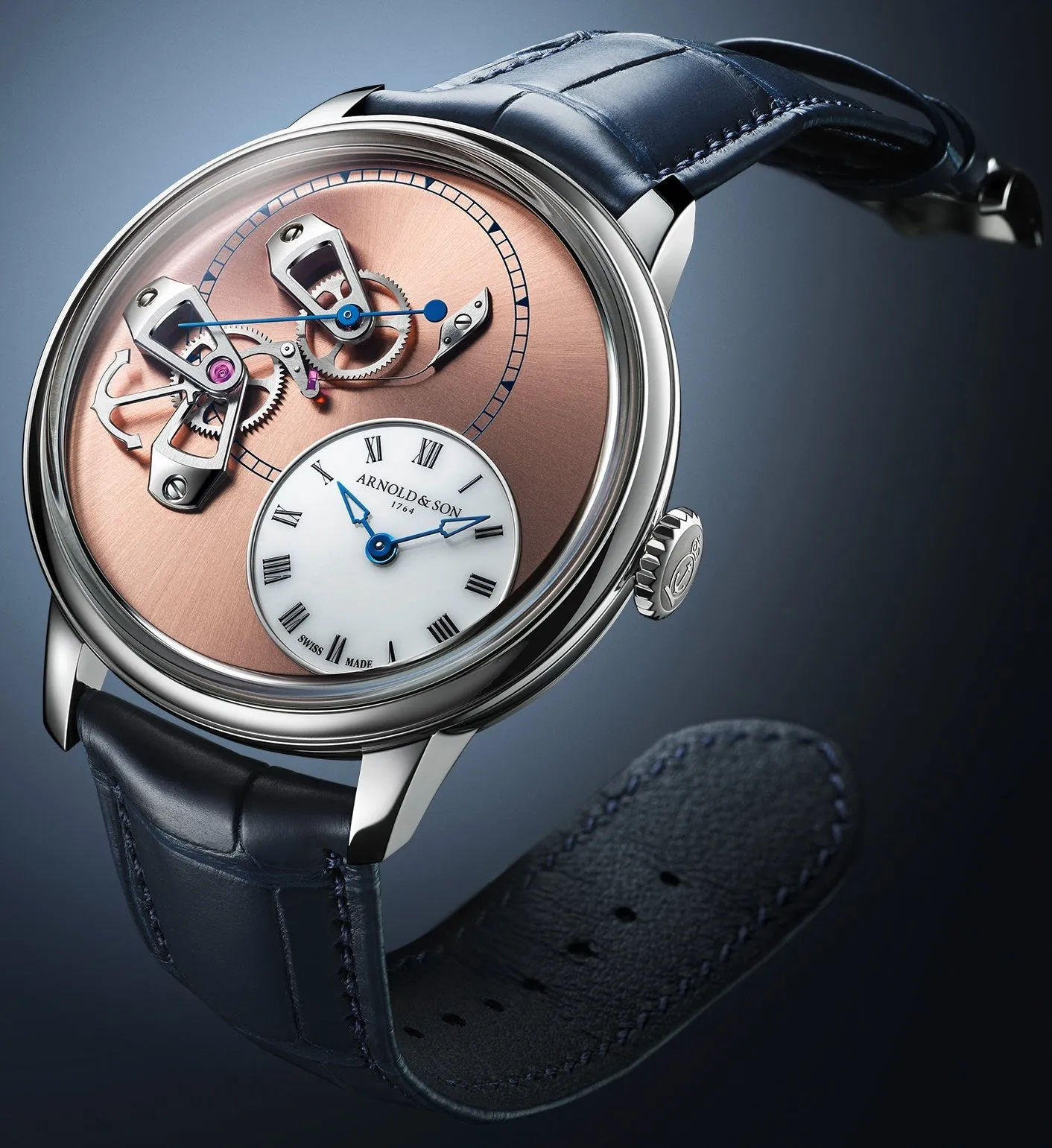 Arnold & Son DSTB 42 Platinum Limited Edition Watch sold by C.W. Sellors product image thumbnail 3