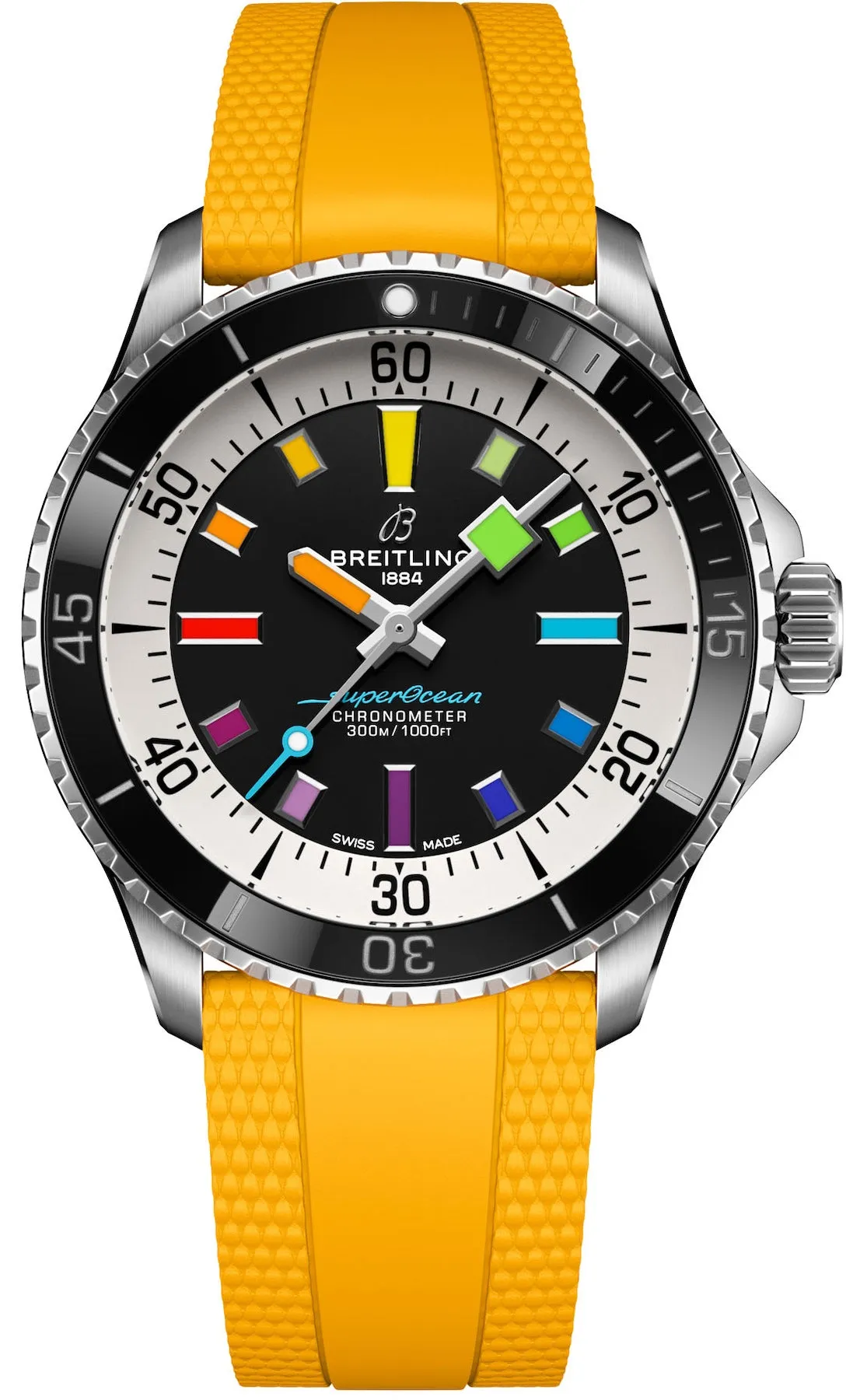 Breitling Superocean Automatic 42 Rainbow sold by C.W. Sellors