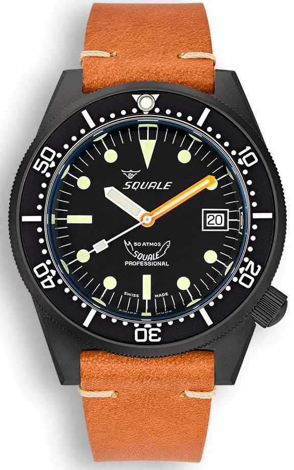 Squale Watch 1521 PVD sold by C.W. Sellors