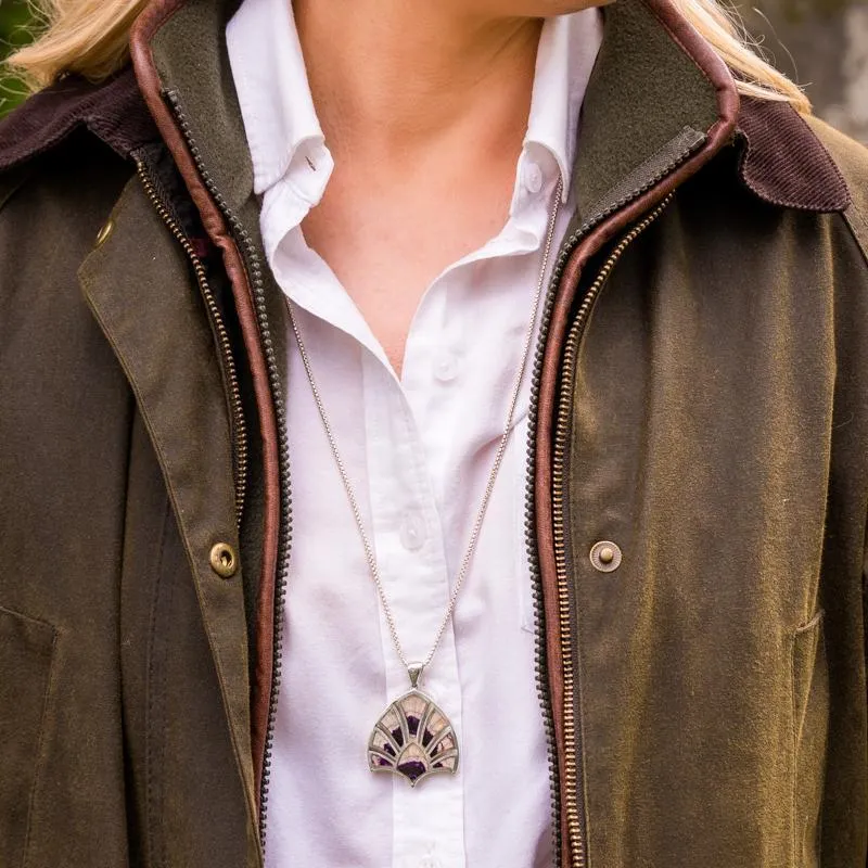 Sterling Silver Sixteen Stone Blue John Style & Fashion Tiara Inspired Necklace sold by C.W. Sellors product image thumbnail 2