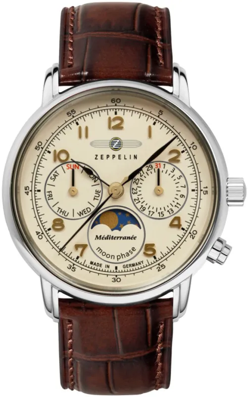 Zeppelin Mediterranee Mens Watch D sold by C.W. Sellors