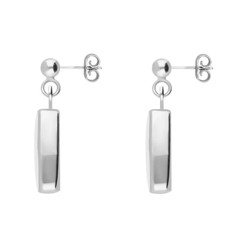 Sterling Silver Bauxite Oblong Drop Earrings sold by C.W. Sellors product image thumbnail 2