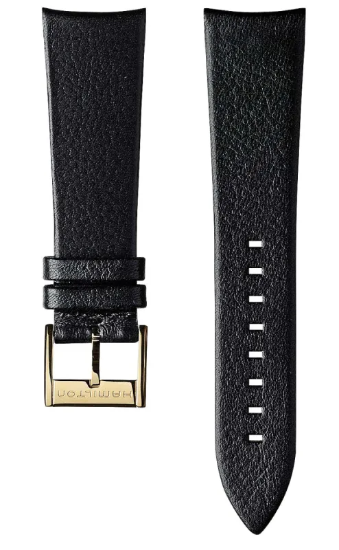 Hamilton Strap American Classic Leather Black sold by C.W. Sellors