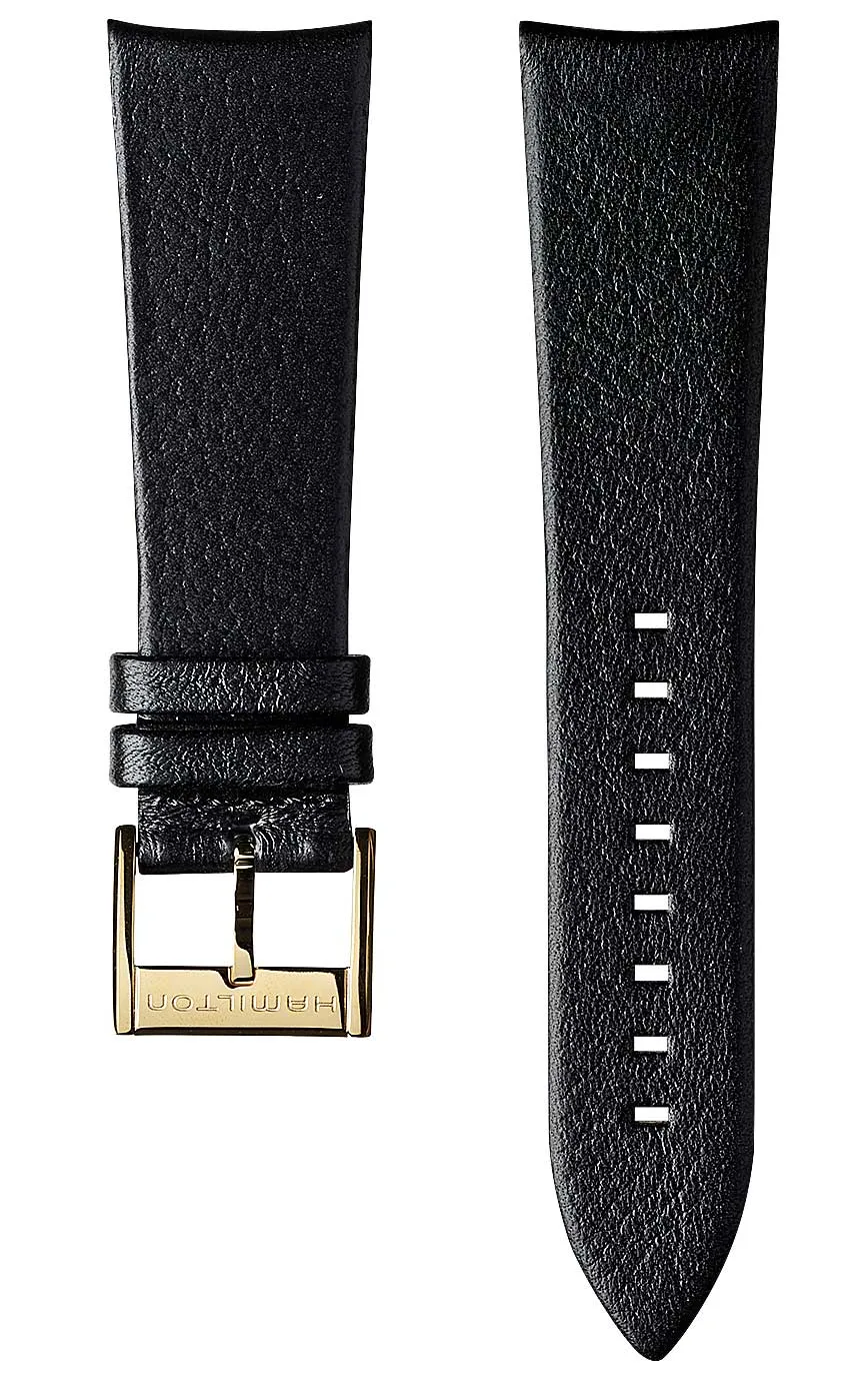Hamilton Strap American Classic Leather Black sold by C.W. Sellors