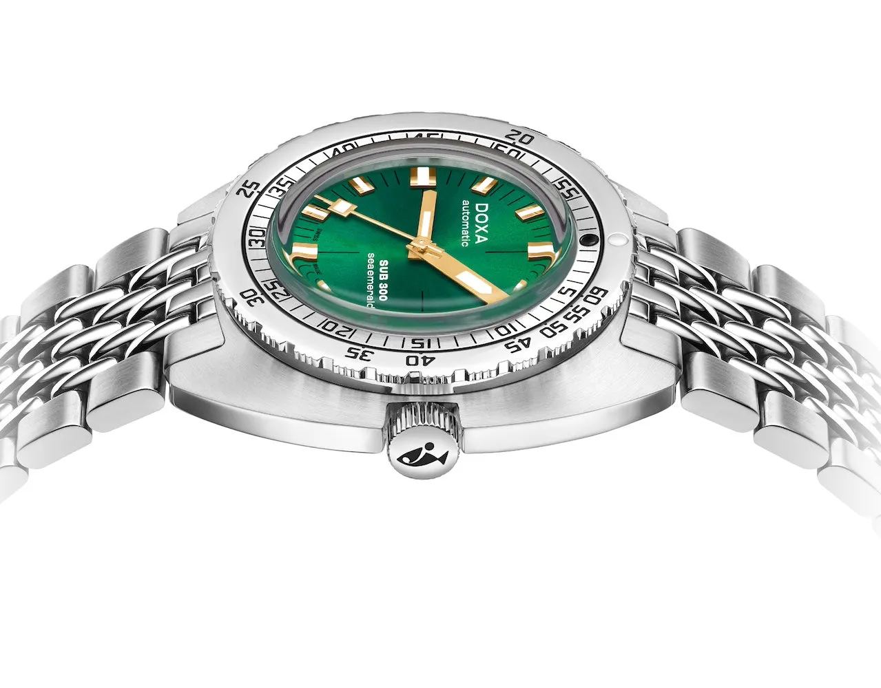 Doxa SUB 300 Sea Emerald Bracelet Watch sold by C.W. Sellors product image thumbnail 3