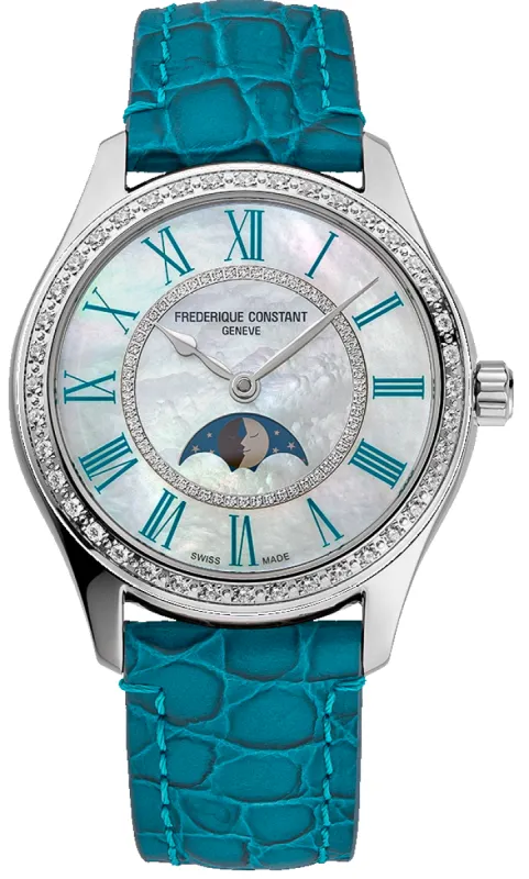 Frederique Constant Watch Classics Elegance Luna Ladies made by C.W. Sellors