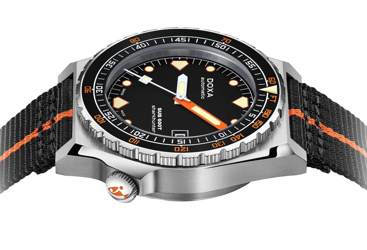 Doxa SUB 600T Sharkhunter Nato Watch sold by C.W. Sellors product image thumbnail 3