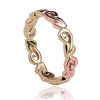Clogau Tree Of Life Yellow and Rose Gold Ring D sold by C.W. Sellors