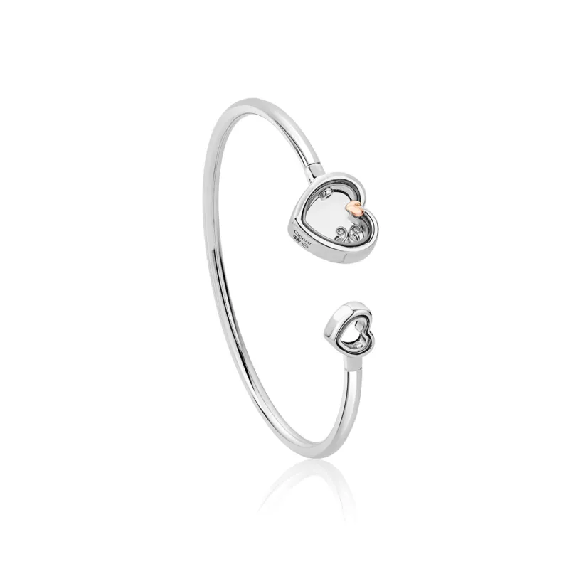 Clogau Inner Charm Tree of Life Sterling Silver Bangle D sold by C.W. Sellors