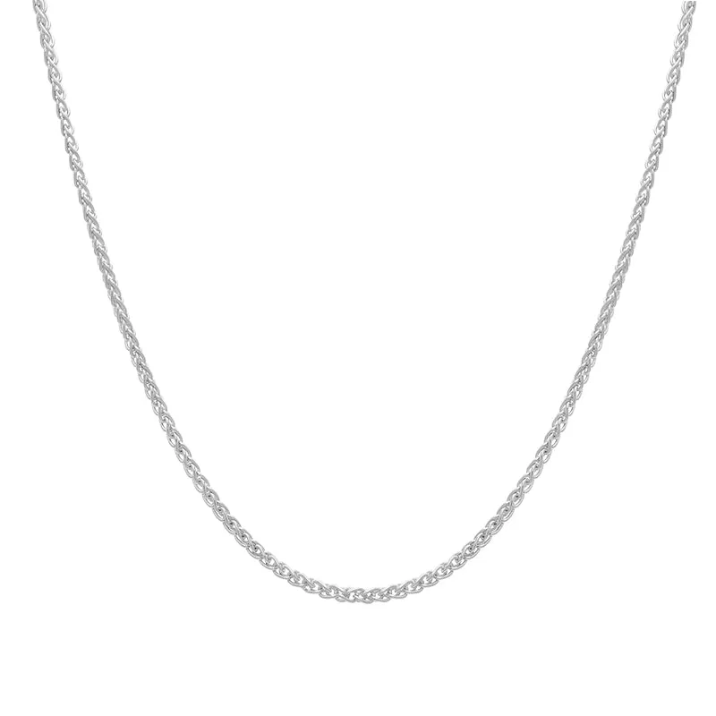 Sterling Silver 18 Inch Large Spiga Chain sold by C.W. Sellors