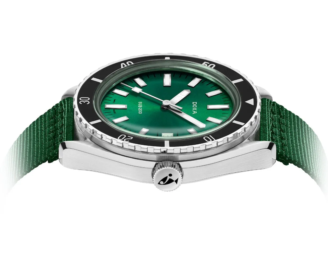 Doxa SUB 200 Sea Emerald Nato Watch sold by C.W. Sellors product image thumbnail 3