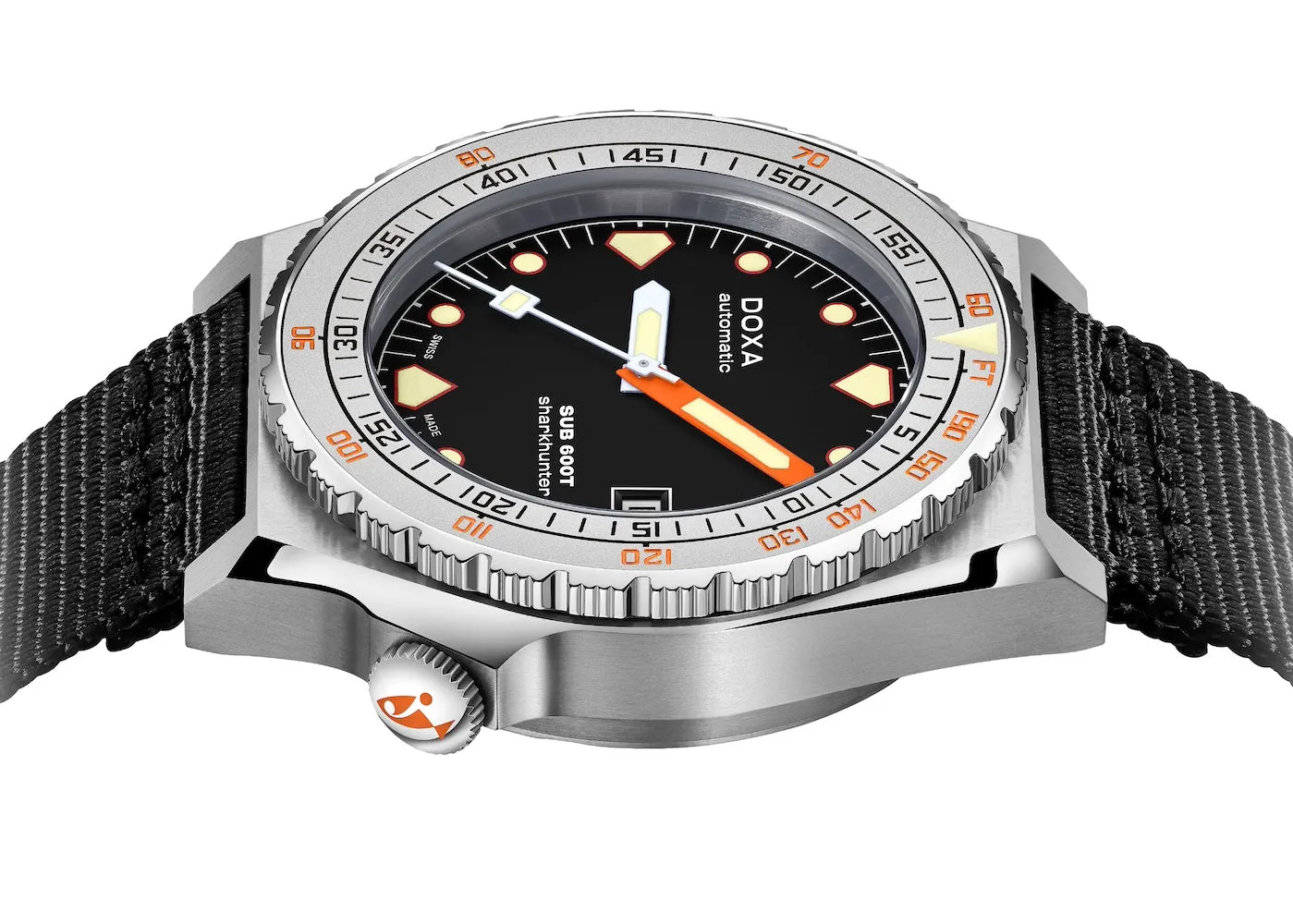 Doxa SUB 600T Sharkhunter Nato Watch sold by C.W. Sellors product image thumbnail 3